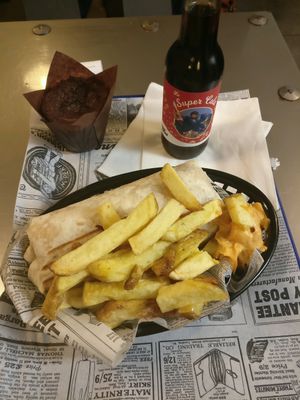 Kebab at Vegan Hero in Paris