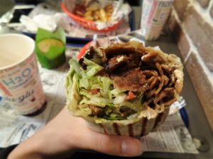 Kebab at Vegan Hero in Paris
