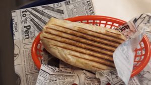 Tortilla  at Vegan Hero in Paris