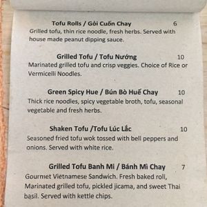 for Vegetarian! at PhoEver in Sunnyvale