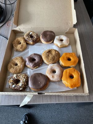 So tasty and so many interesting flavors! at Dottie's Donuts - Springfield Ave in Philadelphia