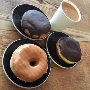 Donuts and Coffee! at Dottie's Donuts - Springfield Ave in Philadelphia
