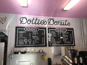 The menu at Dottie's Donuts - Springfield Ave in Philadelphia