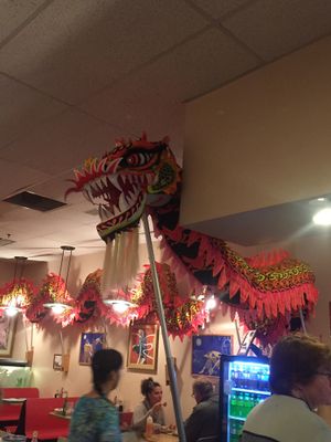 Dragon at China Garden in Orono