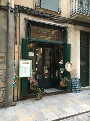 Outside  at El Pati de la Veina in Girona