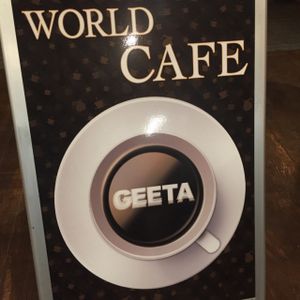 billboard  at Geeta World Cafe in Narita