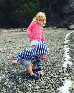 Explore our private beach! at Pebble Cove Farm Inn in Orcas Island
