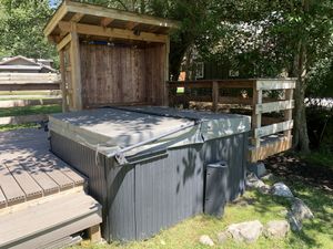 Hot tub  at Pebble Cove Farm Inn in Orcas Island