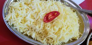 saffron rice at Otsal - 옷살 in Seoul