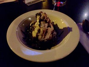 Dessert. at Spotted Dog Restaurant and Bar in Carrboro