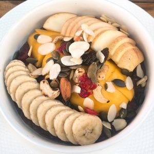 Oatmeal at Food4Thought in Chiang Mai