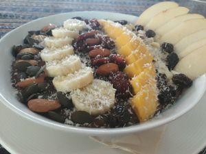 Chocolate oats at Food4Thought in Chiang Mai