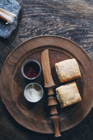 Vegan scones at Stardust in Kyoto