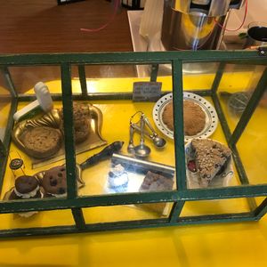 Display case at Suecakes in Belfast