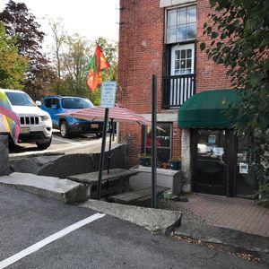 Entrance at Suecakes in Belfast