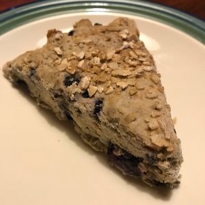 Blueberry scone at Suecakes in Belfast