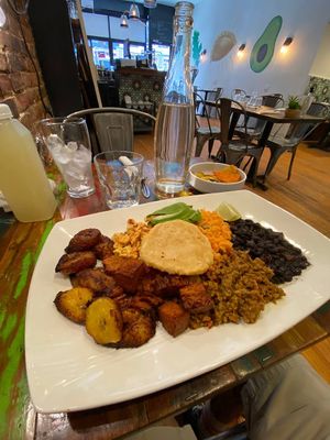 Bandeja Paisa at VSpot in Brooklyn