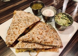 Quesadilla Supreme at VSpot in Brooklyn