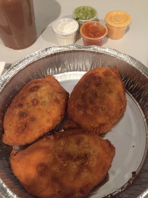 Empanadas  at VSpot in Brooklyn