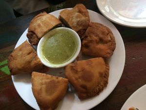 Vegan empanadas bean 10$ at VSpot in Brooklyn