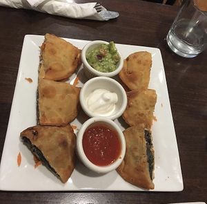 Empanadas at VSpot in Brooklyn