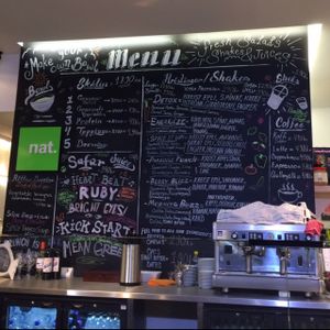 menu at Nat Kitchen in Reykjavik