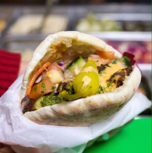 Falafelle Pita Pocket at Falafelle in Belmont