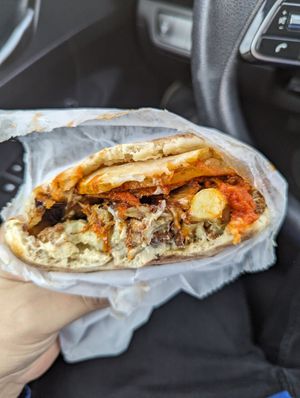 Heaven's Pita at Falafelle in Belmont