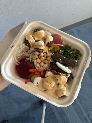 Combo  at Falafelle in Belmont