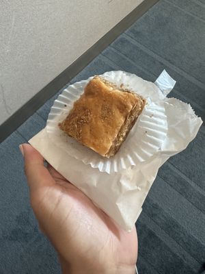 Baklava  at Falafelle in Belmont