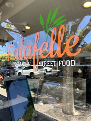   at Falafelle in Belmont