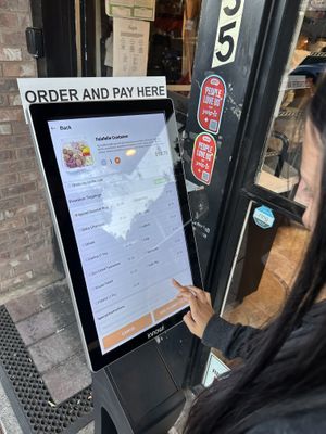   at Falafelle in Belmont