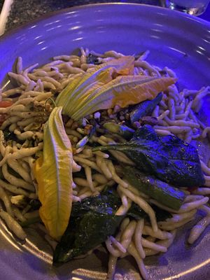 Pesto pasta was a great portion  at Disneyland - Blue Bayou in Anaheim