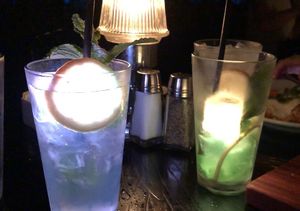 Mint juleps at Disneyland - Blue Bayou in Anaheim