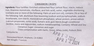 Twist ingredients  at Disneyland - Rancho del Zocalo in Anaheim