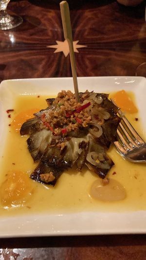 Artichoke starter  at Disneyland - Carthay Circle in Anaheim