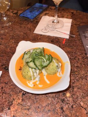 Potato curry   at Disneyland - Carthay Circle in Anaheim