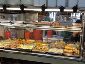 Stall Dishes  at Xing Hua Vegetarian - Hougang  in Northeast Singapore