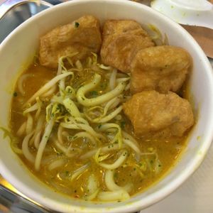 Curry udon!  at Blue Bistro SG Cafe in Central Singapore