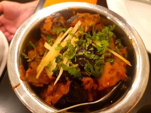 Eggplant Masala at Curry Garden in Bendigo