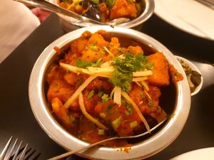 Aloo Gobi at Curry Garden in Bendigo