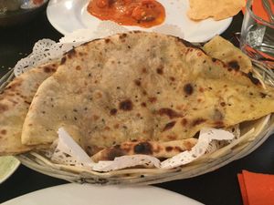 Naan  at Curry Garden in Bendigo