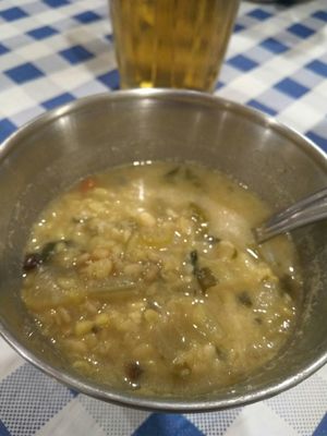 Sopa dhal at Krsna Cuisine in San Vicente Del Raspeig