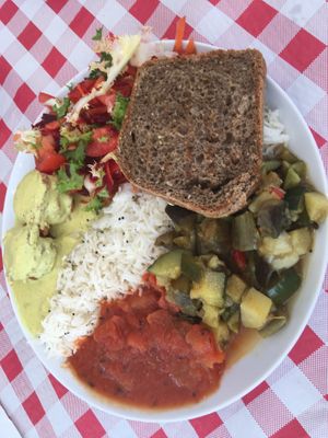 Menú del día  at Krsna Cuisine in San Vicente Del Raspeig