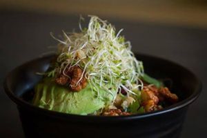 Vegan bowl at Gone Eatery in Whistler