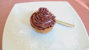 Cupcake at Bio e Te in Siena