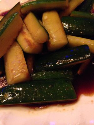 Pickled cucumber at Chengdu Center City 成都 in Philadelphia