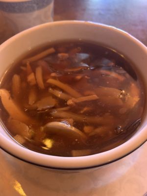 Hot and sour soup  at Chengdu Center City 成都 in Philadelphia