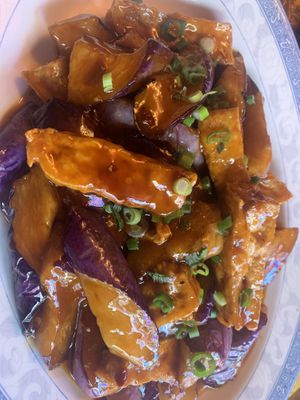Eggplant with Tofuu  at Chengdu Center City 成都 in Philadelphia