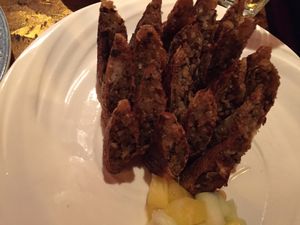 Glutinous rice rolls - I feel like they should have been Krispy because they were deep fried, as they were chewy. at Chengdu Center City 成都 in Philadelphia